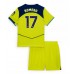 Tottenham Hotspur Cristian Romero #17 Tredjedraktsett Barn 2025-26 Korte ermer (+ Korte bukser)